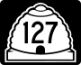 State Route 127 marker