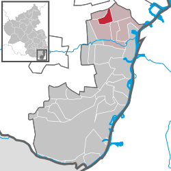 Weingarten (Pfalz) – Mappa