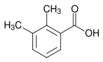 Struktur von 2,3-Dimethylbenzoesäure