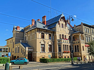 The villa from Gdańska Street