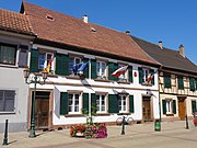 Maison (XIXe), 6, place de la Mairie.