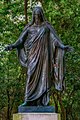 Replica in bronzo al cimitero Oakwood di Huntsville.