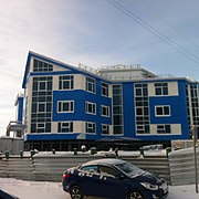 Building of the representative office of Gazprom