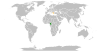 Location map for Cameroon and Greece.