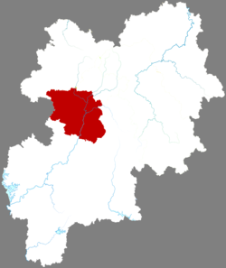 Location of Fumian district