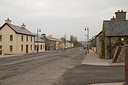 The main street in Coolaney