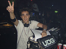 DJ Sammy in 2005, performing at the BCM nightclub in Mallorca