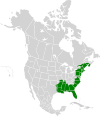 Aire de répartition du Brochet maillé