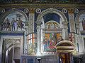 Wall fresco of Saint Zenobius in the Hall of Lilies (Sala dei Gigli), Palazzo Vecchio, Florence.