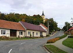 Northern part of the village