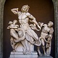 Groupe du Laocoon, vers 40 av. J.-C., musée Pio-Clementino, Vatican.