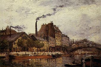 Le Quai de Valmy (1905), Paris, musée Carnavalet.