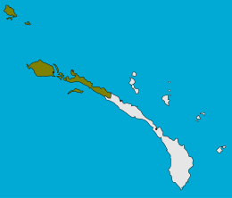 Distretto di Kavieng – Mappa