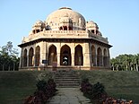 Mausoleum of Mohammed Shah in the Lodhi Gardens, New Delhi.