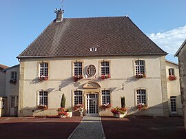 The town hall in Jussey