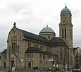 Die von Ludwig Maier entworfene St.-Bonifatius-Kirche in Mannheim