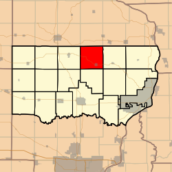 Location in Clinton County