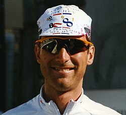 Max Sciandri under 1997 års Paris–Nice.