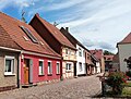 Half-timbered houses in Wallstrasse