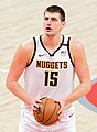 Nikola Jokić is 2 x NBA Most Valuable Player Award winner, 2023 NBA champion, NBA Finals MVP (2023), Olympic silver medalist, five-time NBA All-Star.