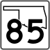 State Highway 85 marker