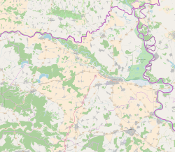 Trnava is located in Osijek-Baranja County