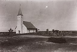 Odensholms kapell, Luther med Bibeln ovanför porten.