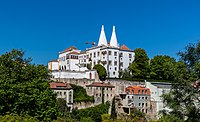 National Palace of Sintra. The best preserved medieval Royal Palace in Portugal, being inhabited more or less continuously from the early 15th century to the late 19th century.