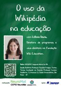 Cartaz do evento com LiAnna Davis