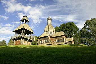 Igreja ucraniana no Parque Tingui, Curitiba, Paraná.