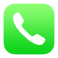 Logo de l'application téléphone d'Apple