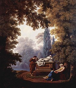 Le Mausolée (1787), musée d’art et d’histoire de Genève.