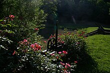 Le bief du Pont-neuf à Sainte-Suzanne.