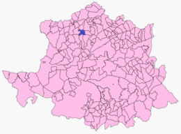 Pozuelo de Zarzón – Mappa