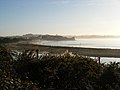 Desembocadura do río Baxoi e praia grande de Miño.