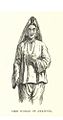 Punjabi woman in Punjabi suthan and short kurta, 1874