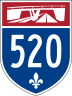 Autoroute 520 marker