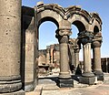 Ruines de la cathédrale.