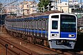 西武6000系ステンレス車 （2022年10月26日 多摩川駅）