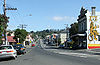 South Road, Caversham, looking west towards the start of the Caversham Valley