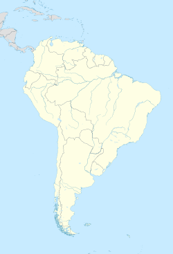 Asunción ubicada en América del Sur