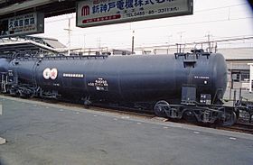 タキ64000形、オタキ64000 1982年3月5日、岡部駅