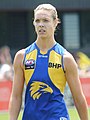 Talia Radan playing for West Coast in 2020