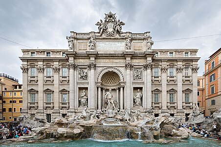 Trevi Fountain, by Diliff