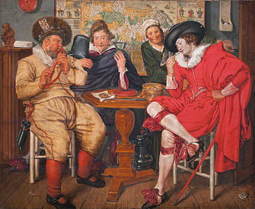 Joyeuse Compagnie, 1615-1620 Musée Bredius, La Haye