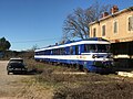 Autorail X 1501/02 en gare de La Barque-Fuveau