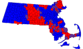 Party composition of the Massachusetts House of Representatives following the 2014 election