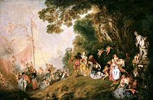 Antoine Watteau, The Embarkation for Cythera, 1718 – 1721
