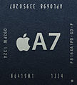 An illustrated Apple A7 processor