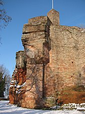 2. Laufziel: Burg Nanstein (330 m)